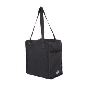 Tote Bag Vélo Mimi, Badawin, vue de côté sur fond blanc