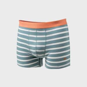 un boxer en coton biologique "Reef" Billybelt, vue de face sur fond blanc