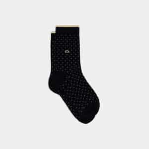 une paire de chaussette en coton peigné beige "square" Billybelt, vue de face sur fond blanc