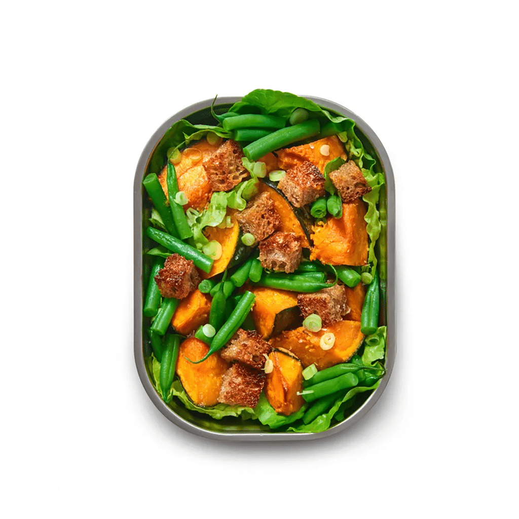 une boîte repas 900ml acier inoxydable Black+Blum, utilisée