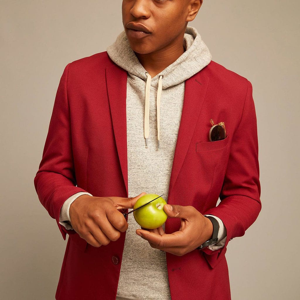 Couteau de poche titane 37g - Genévrier - Vague, Deejo, ambiance