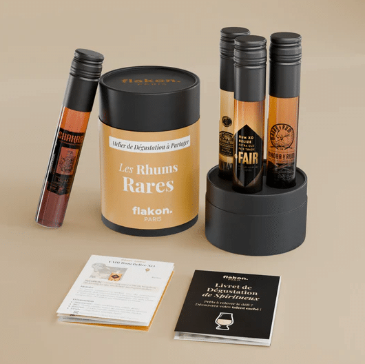 Coffret Dégustation – Les Rhums Rares – Flakon