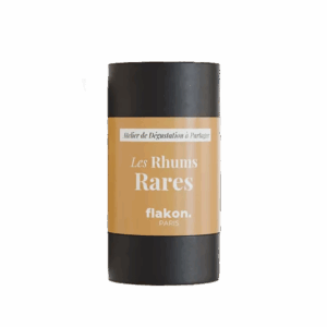 Coffret Dégustation – Les Rhums Rares – Flakon - Vu de face sur fond blanc