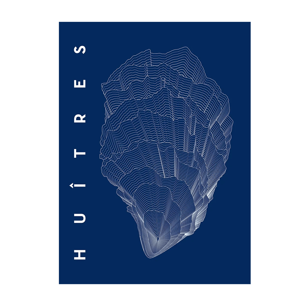 Livre Huîtres, Hachette Pratique, vue de face sur fond blanc