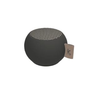 Enceinte aGO Mini Noir Kreafunk : Son Puissant dans un Format Compact, Kreafunk, vue de côté sur fond blanc