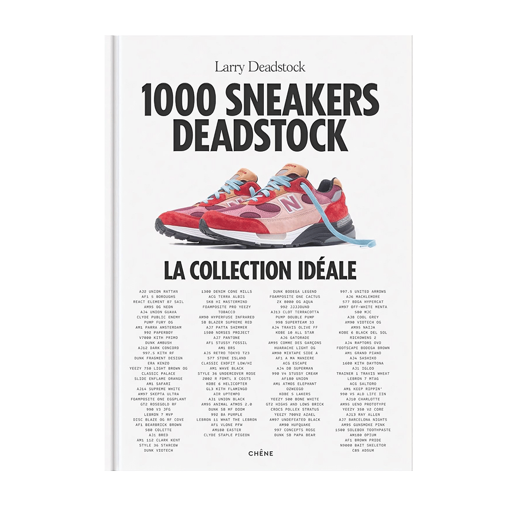 Le live - 1000 Sneakers Deadstock : L’Histoire de la Sneaker Moderne, Kubbick, vue de face sur fond blanc