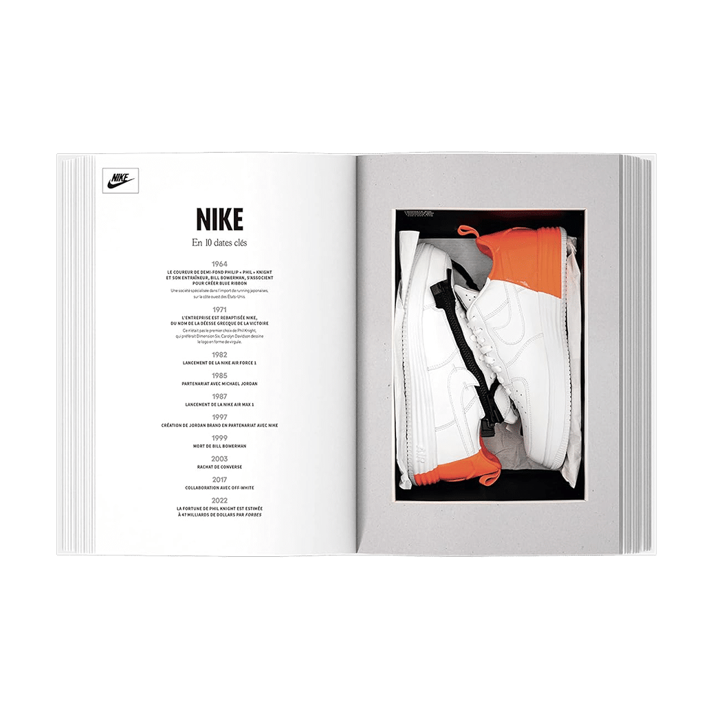 Le live - 1000 Sneakers Deadstock : L’Histoire de la Sneaker Moderne, Kubbick, vue de face ouvert sur fond blanc