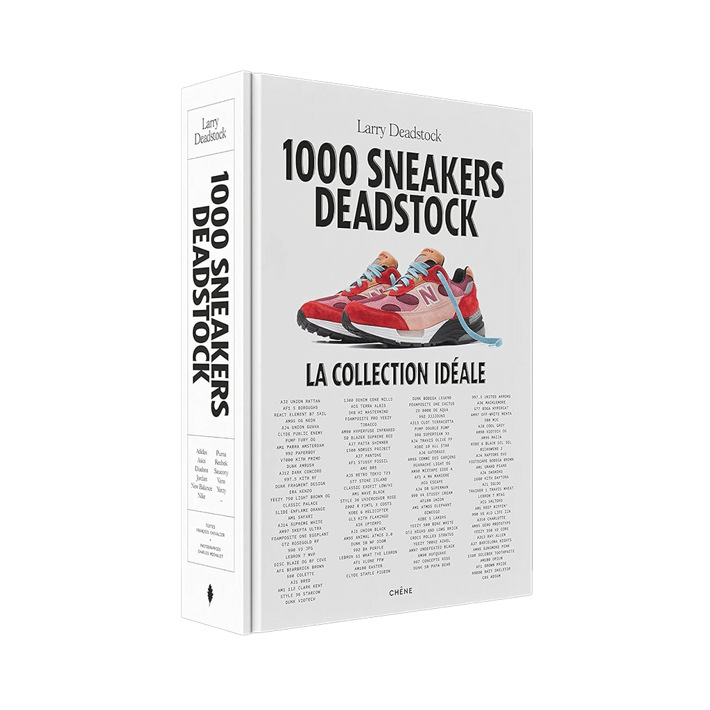 Le live - 1000 Sneakers Deadstock : L’Histoire de la Sneaker Moderne, Kubbick, vue de côté sur fond blanc