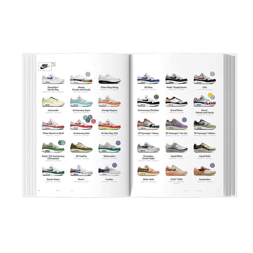 Le live - 1000 Sneakers Deadstock : L’Histoire de la Sneaker Moderne, Kubbick, vue de face ouvert sur fond blanc
