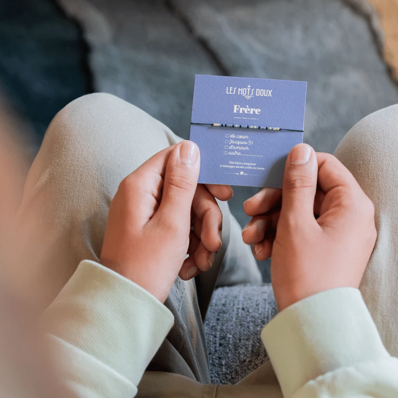 Bracelet homme – Frère – Les Mots Doux - Ambiance