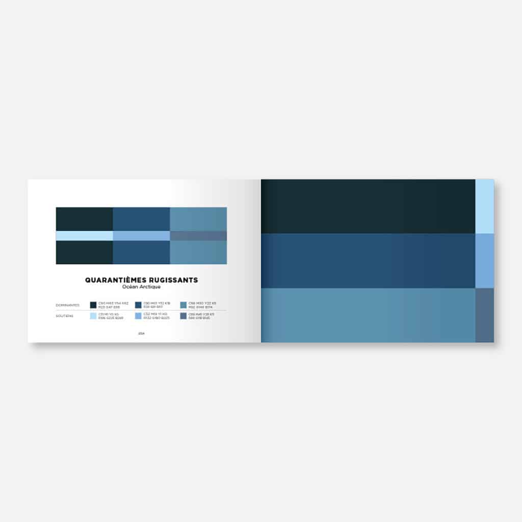 papier-tigre_color-inspiration-volume-1, ouvert sur fond blanc