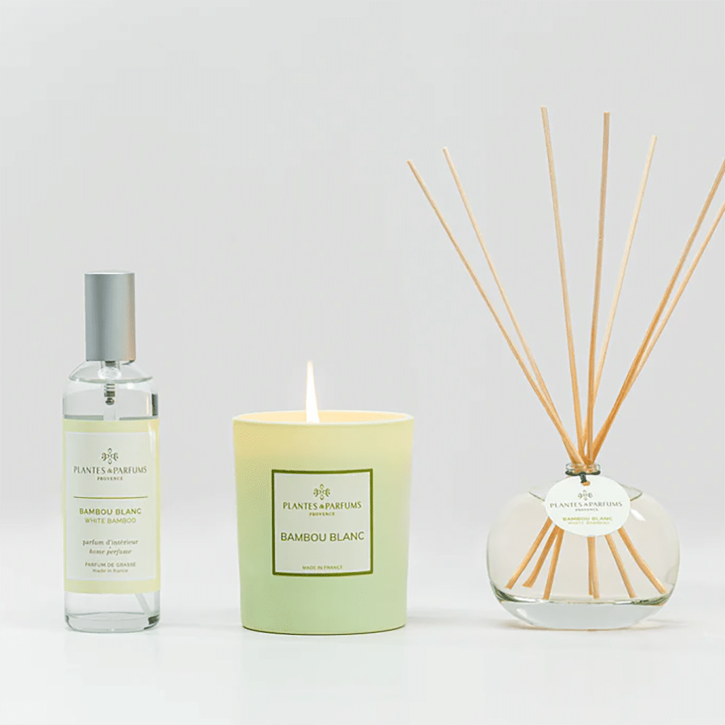 un bouquet parfumé mandarine basilic Plantes&Parfums, ambiance