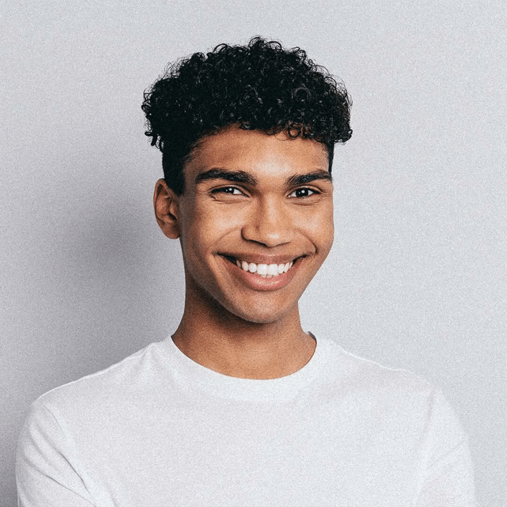 une crème coiffante boucles bio Sapiens, résultat