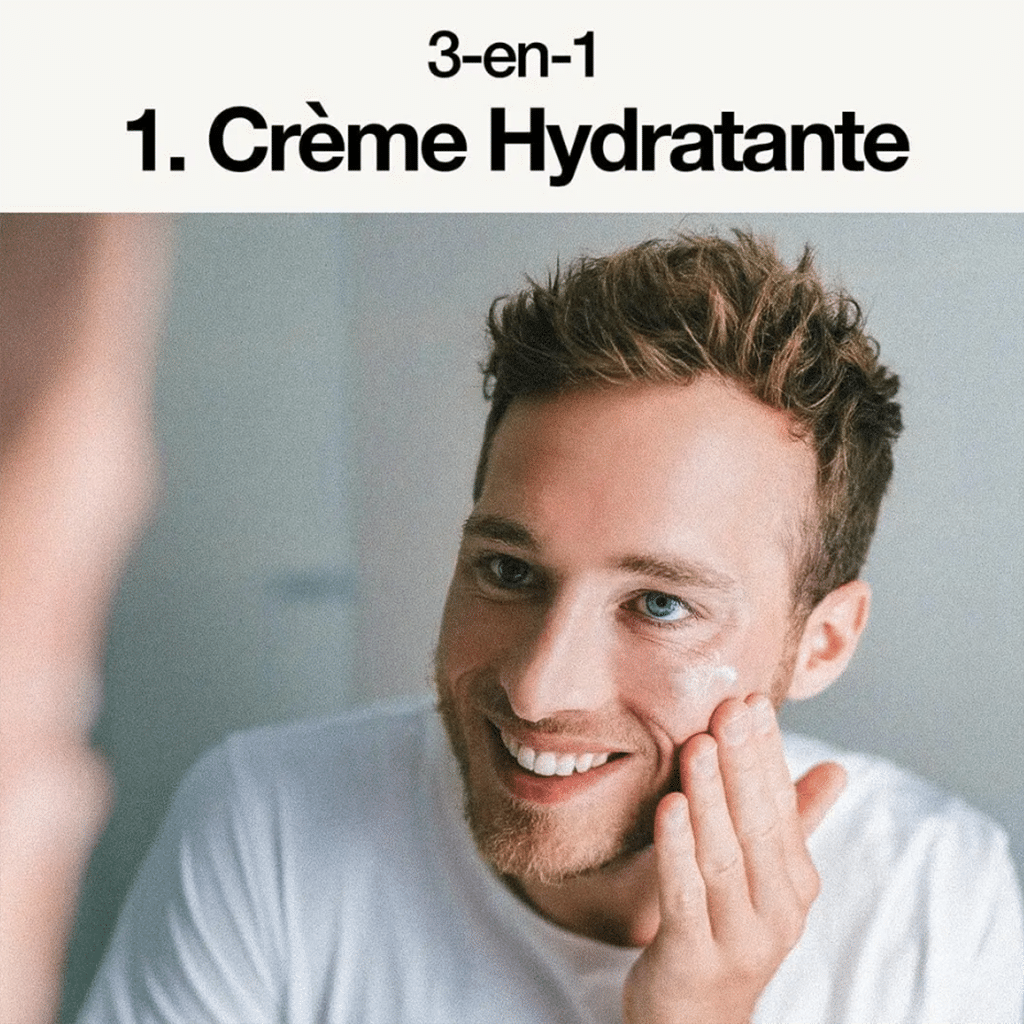 un hydratant bio pour le visage Sapiens, utilisé