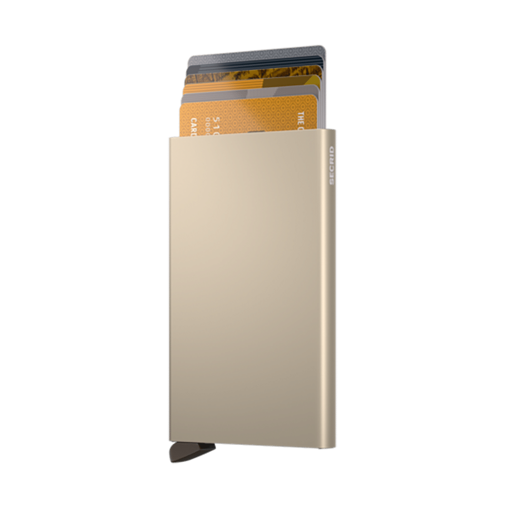 Le Cardprotector - Cashmere : Protection minimaliste et sécurité optimale, Secrid, vue de face sur fond blanc