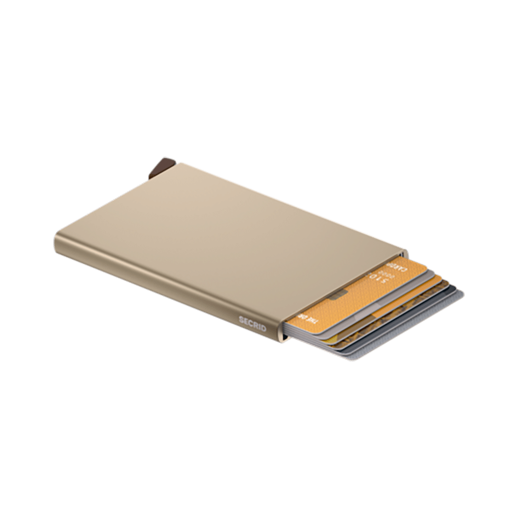 Le Cardprotector - Cashmere : Protection minimaliste et sécurité optimale, Secrid, vue de face sur fond blanc