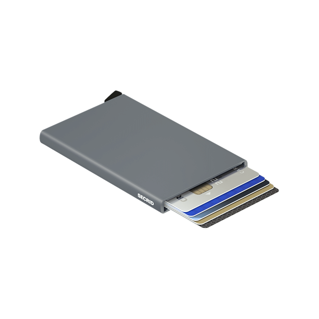 Le Cardprotector - Titanium : Protection minimaliste et sécurité optimale, Secrid, vue de face sur fond blanc
