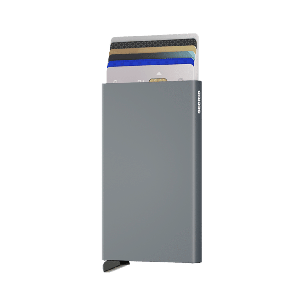 Le Cardprotector - Titanium : Protection minimaliste et sécurité optimale, Secrid, vue de face sur fond blanc