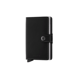 Miniwallet Original Black : Élégance et Compacité, Secrid, vue de face sur fond blanc
