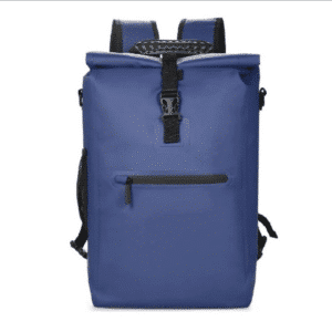 Une sac à dos de vélo Badawin, vue de face sur fond blanc