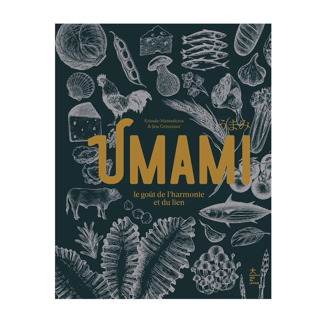 Livre Umami - Le Goût De L'harmonie Et Du Lien, Hachette Pratique, vue de face sur fond blanc