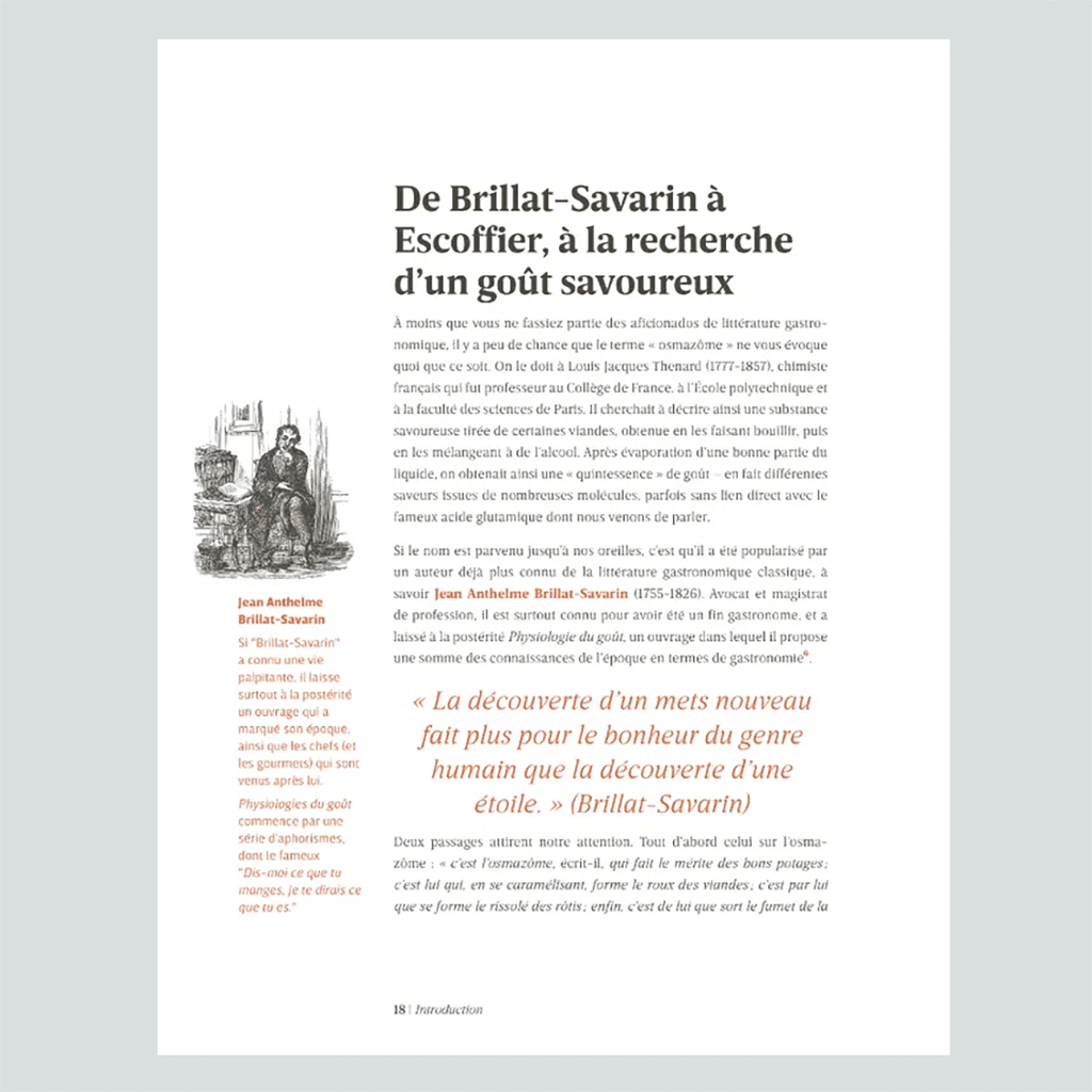 Livre Umami - Le Goût De L'harmonie Et Du Lien, Hachette Pratique, vue de face ouvert sur fond gris