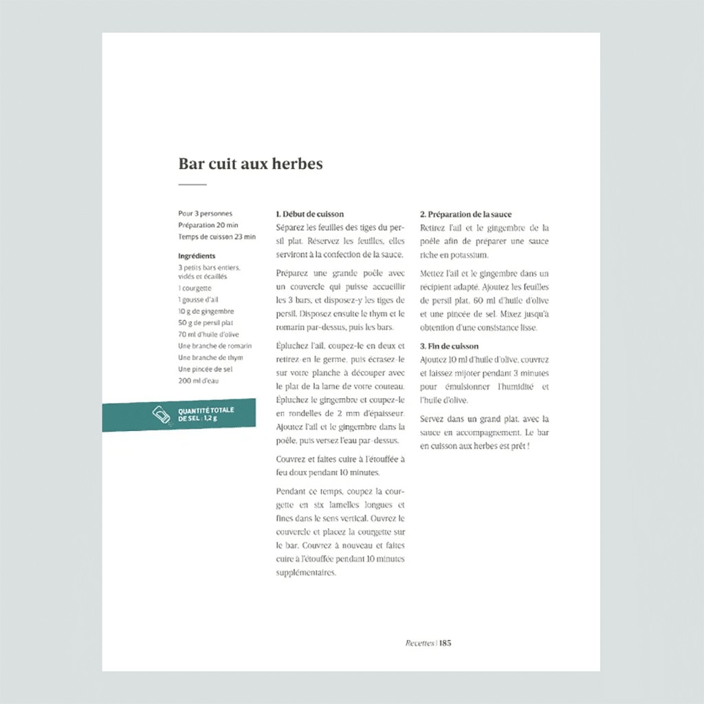 Livre Umami - Le Goût De L'harmonie Et Du Lien, Hachette Pratique, vue de face ouvert sur fond gris