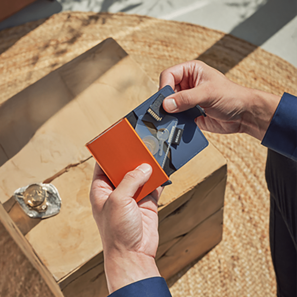 Coinpocket Transparent : L’Accessoire Idéal pour Votre Portefeuille Secrid, ambiance