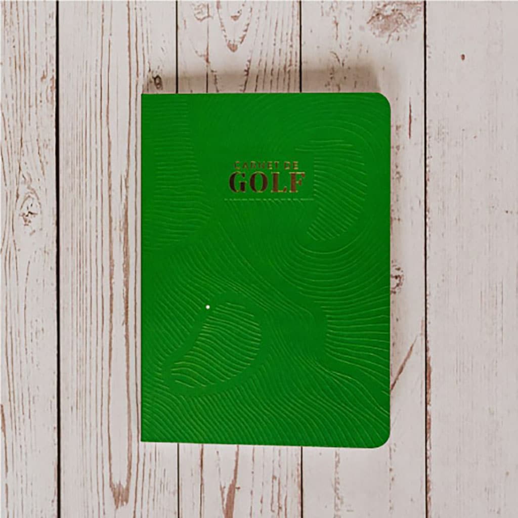 Carnet de golf - Le compagnon idéal pour vos souvenirs, Aventura Edition, vue de face