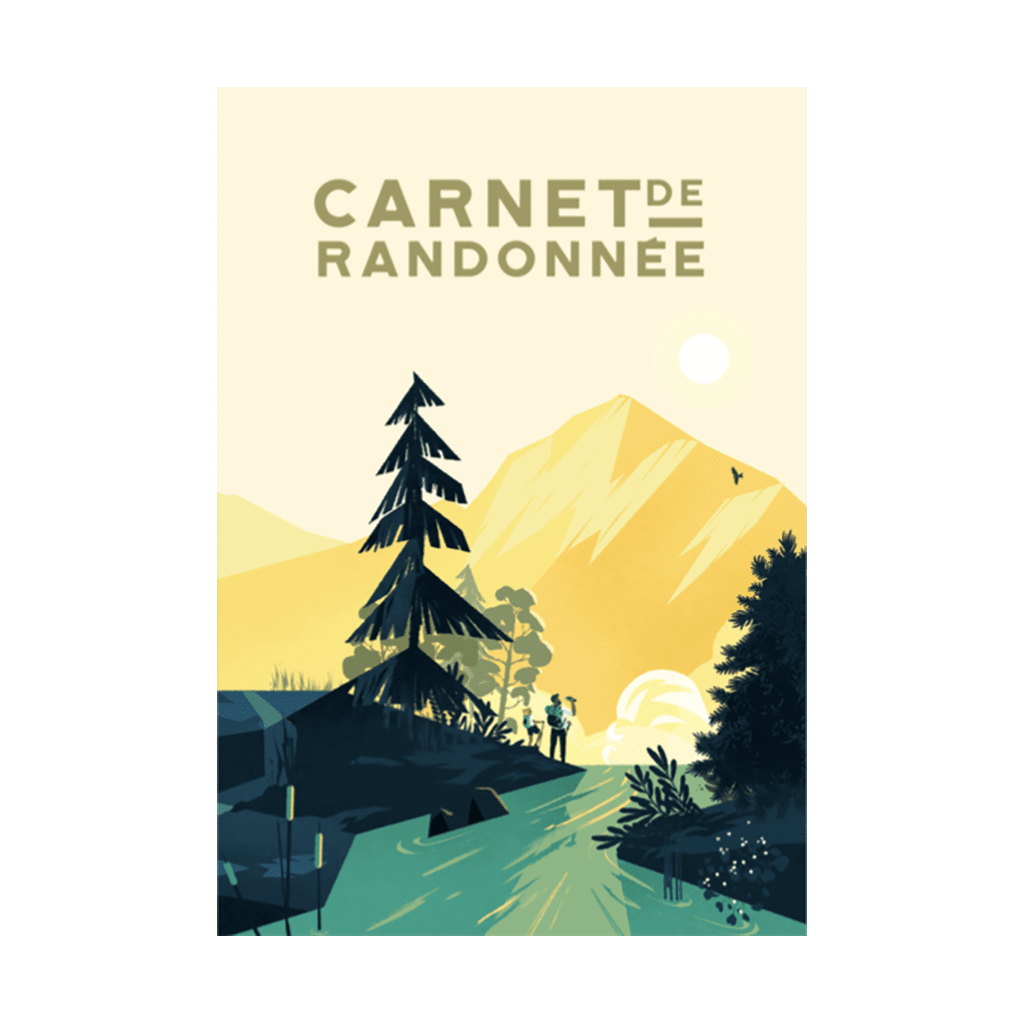 Carnet de Randonnée – La Mémoire de Vos Aventures, Aventura Edition, vue de face sur fond blanc