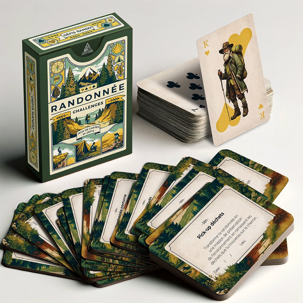 Jeu de Cartes Randonnée Challenges : Vivez l'Aventure à Chaque Étape, Aventura Edition, ambiance