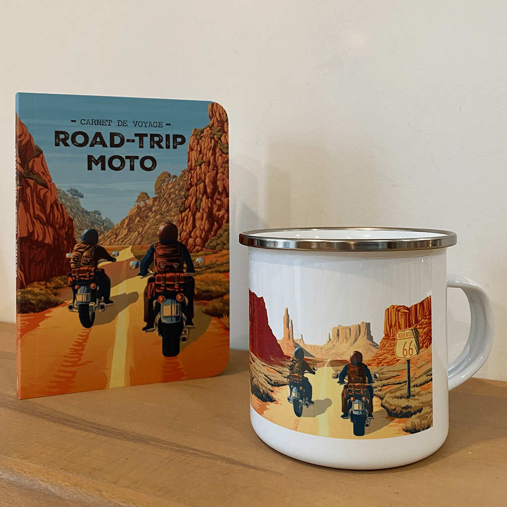 Le Mug du Biker : L'Indispensable Compagnon des Riders, Aventura Éditions, vue de face