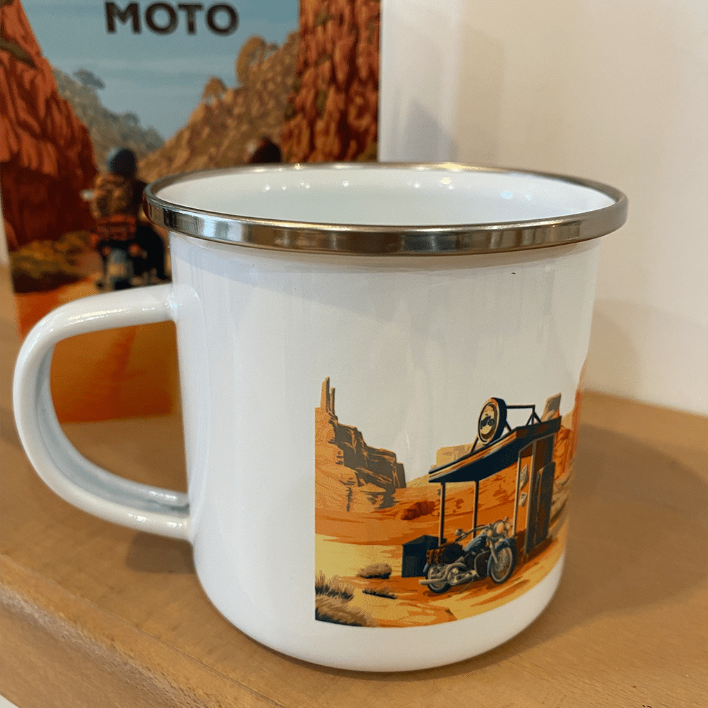 Le Mug du Biker : L'Indispensable Compagnon des Riders, Aventura Éditions, vue de face