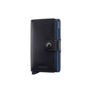 Miniwallet Original Black-Navy : Élégance et Compacité, Secrid, vue de face sur fond blanc