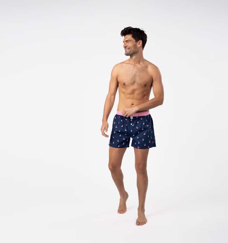 Caleçon 100% coton biologique Flamingo – Billybelt - Porté