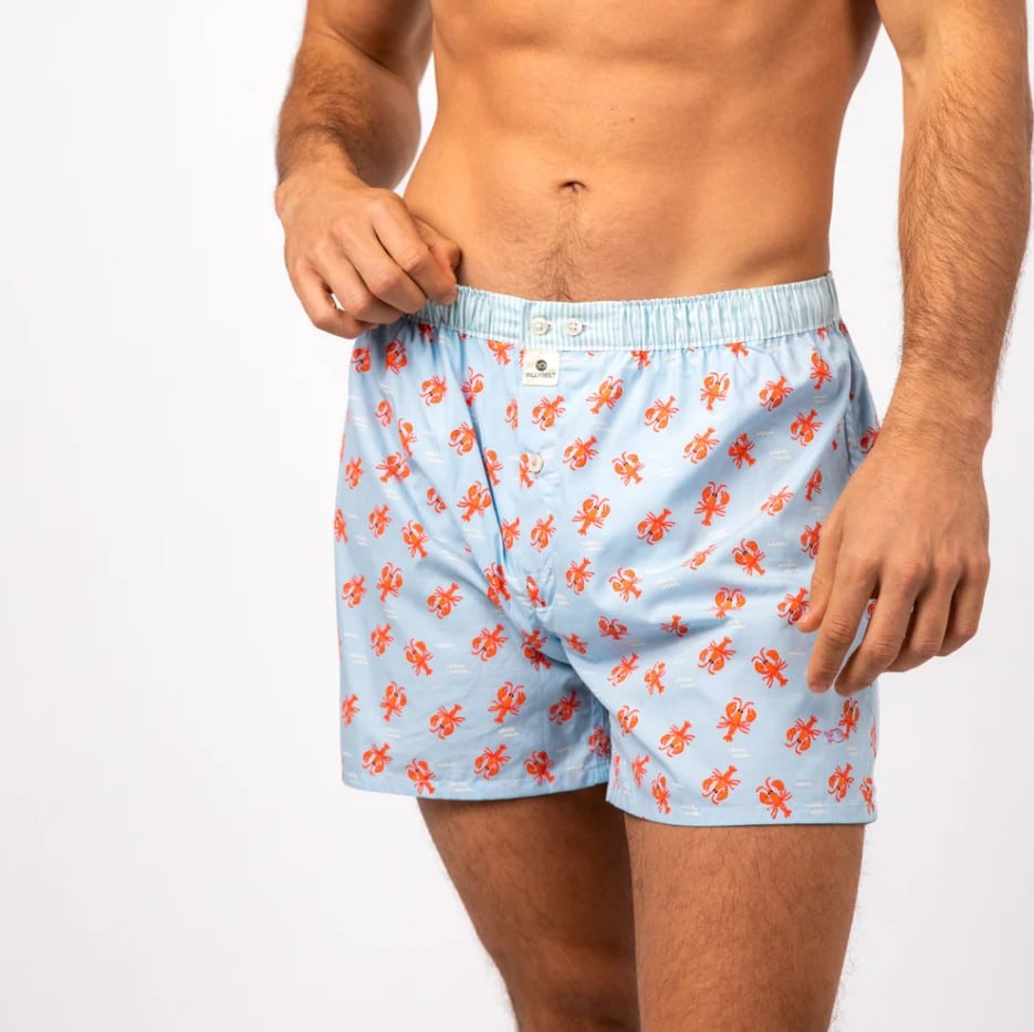 Caleçon 100 % coton biologique – Paimpol Bay - Billybelt - Porté