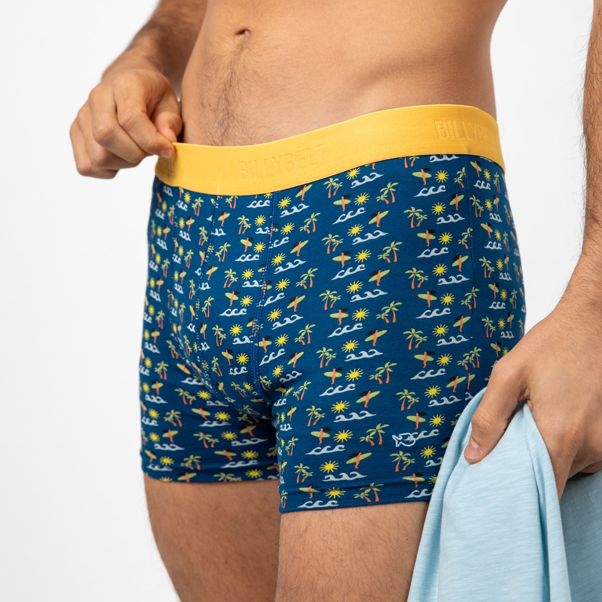 Boxer en coton biologique “Aloa” – Billybelt - Porté