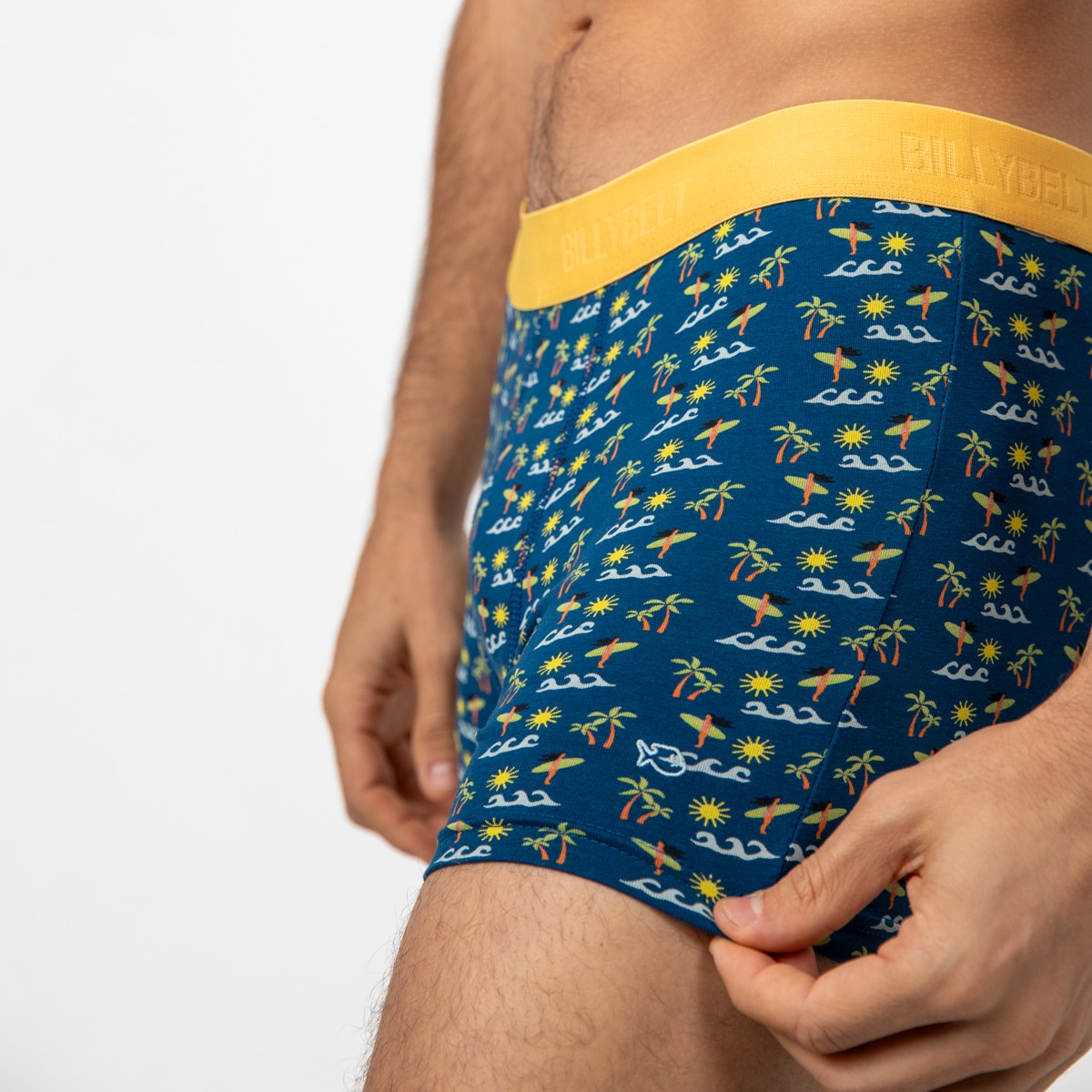 Boxer en coton biologique “Aloa” – Billybelt - Porté