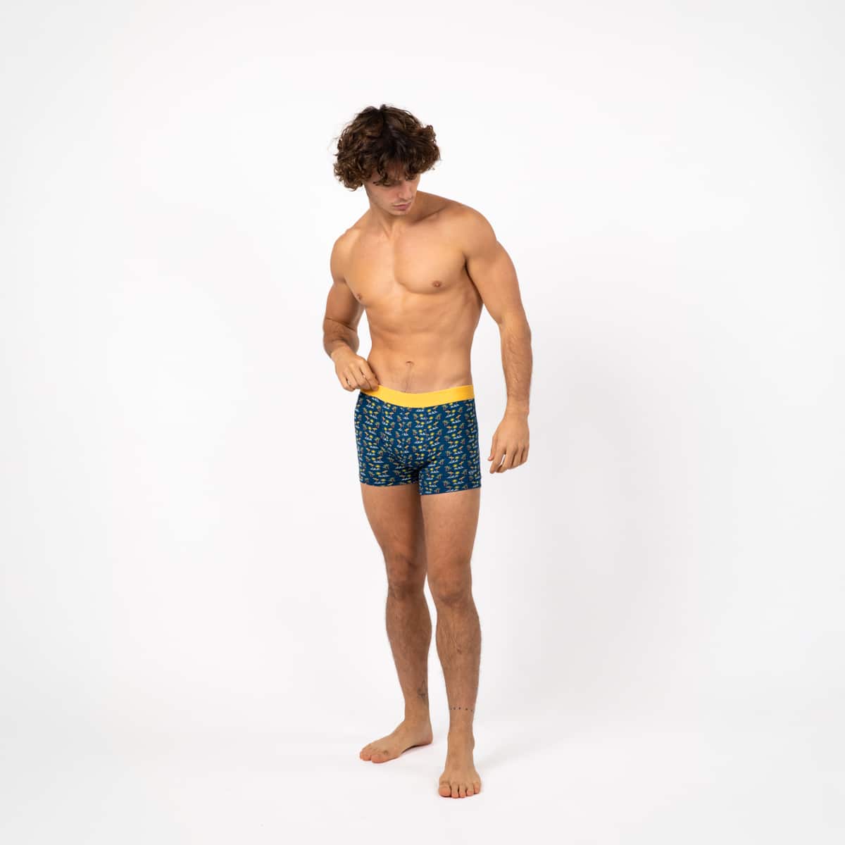 Boxer en coton biologique “Aloa” – Billybelt - Porté