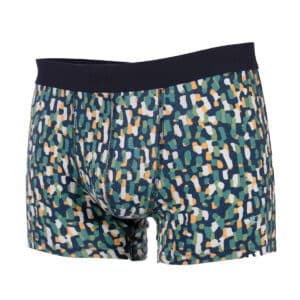 Boxer en coton biologique "Mirage" – Confort, style et écoresponsabilité - Billybelt - Vu de face sur fond blanc