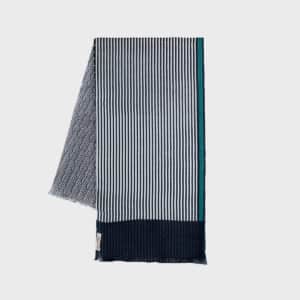 Foulard Dinard - 100% coton biologique – Billybelt - Vu de face sur fond blanc
