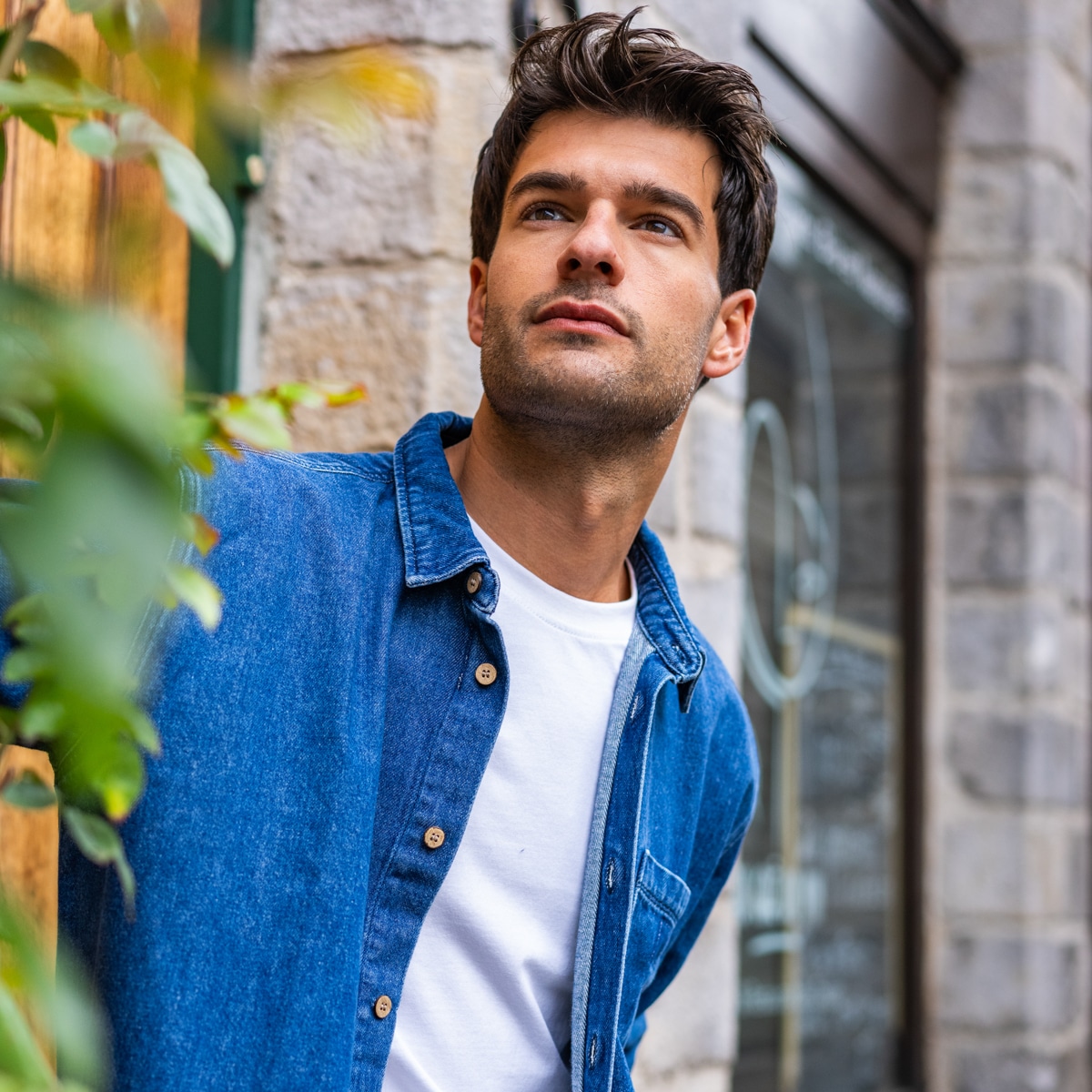 Surchemise en Denim Jean Foncé – Billybelt - Portée