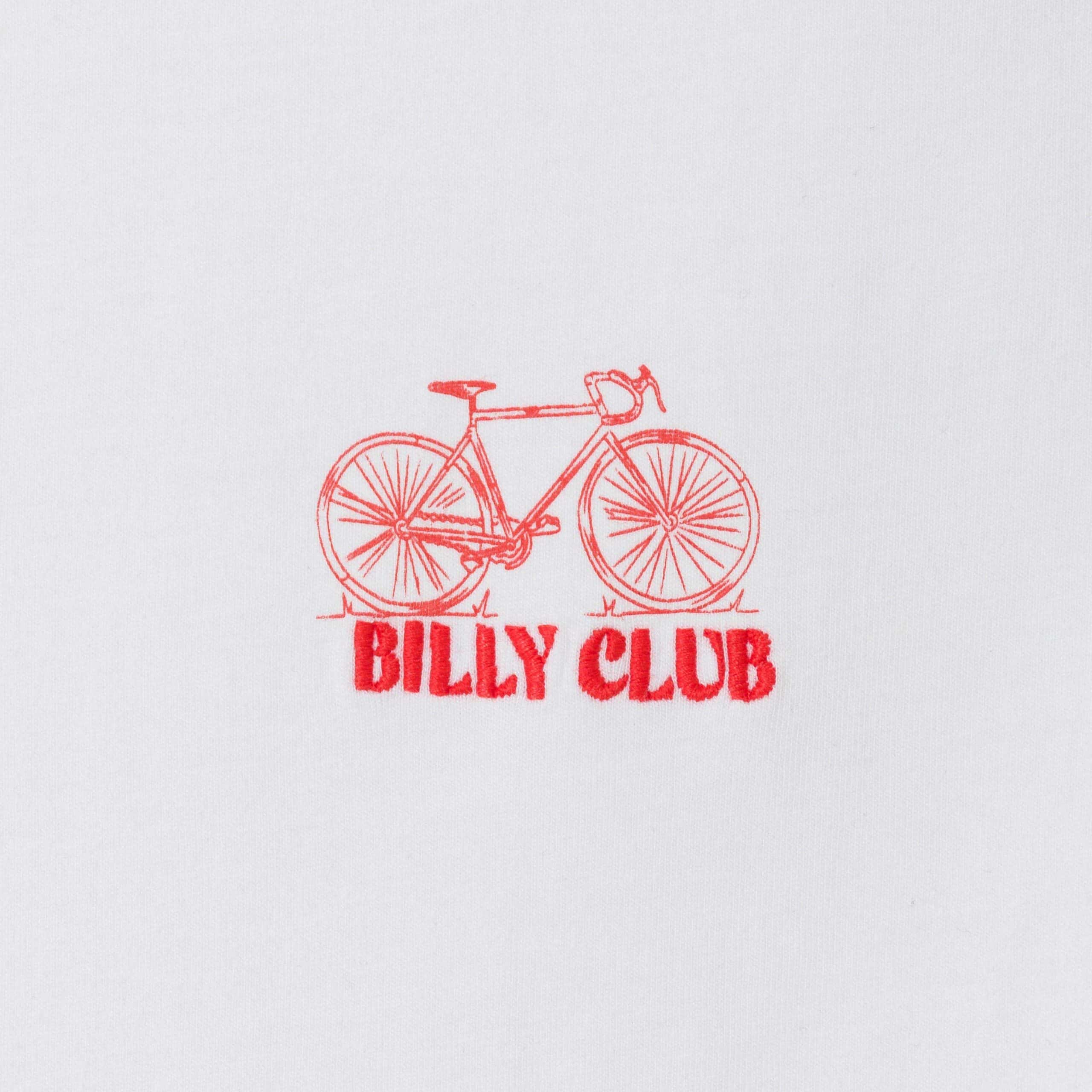 T-shirt 100 % coton biologique Billyclub – Blanc – Billybelt - Zoom
