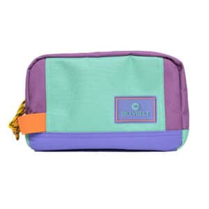 Trousse de toilette 100% polyester recyclé - Multicolore – Billybelt - Vue de face sur fond blanc