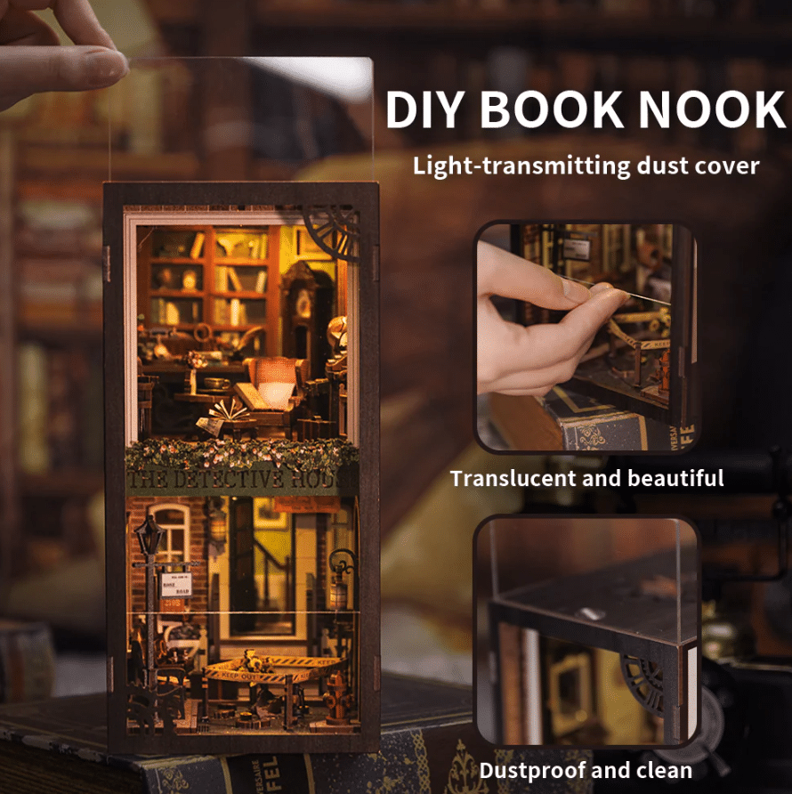 Book Nook Kit – Rose Detective Agency – CuteBee - Vue de face