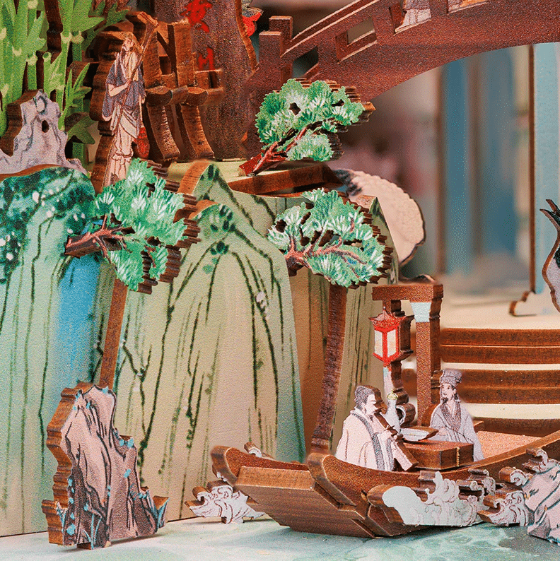 Book Nook Kit – Su Dongpo’s Life – CuteBee - Ambiance