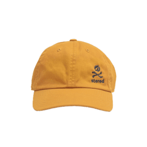 Casquette Korser Jaune, vue de face sur fond blanc Stered