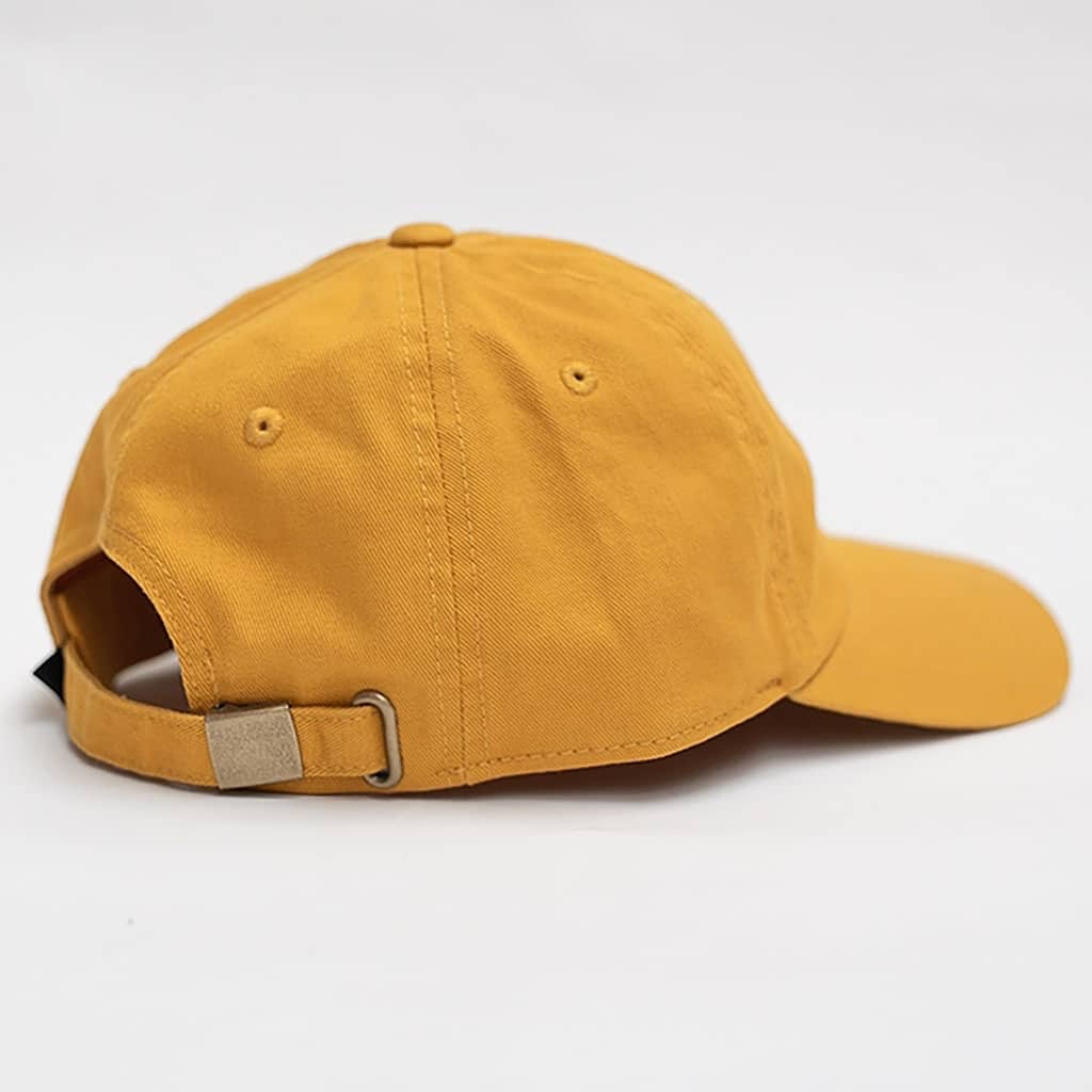 Casquette Korser Jaune, vue de dos sur fond blanc Stered