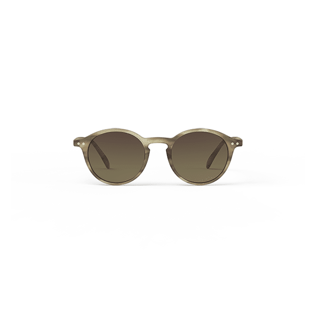 Lunettes de soleil #D - Smoky brown, Izipizi, vues de face sur fond blanc
