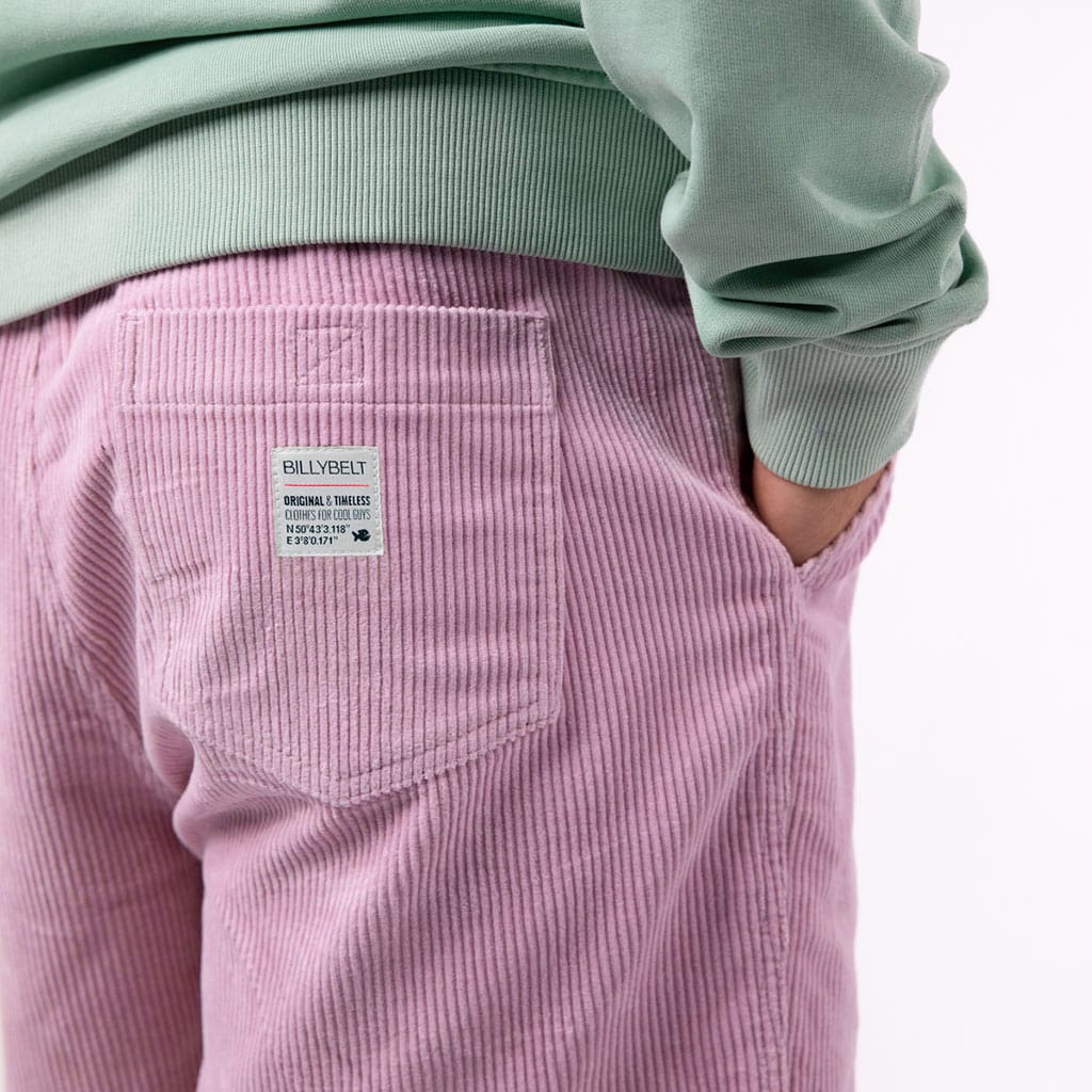 Short en velours Beach Horizon - Parme - Billybelt - Porté